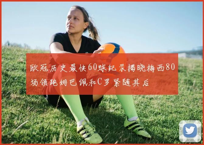 欧冠历史最快60球纪录揭晓梅西80场领跑姆巴佩和C罗紧随其后