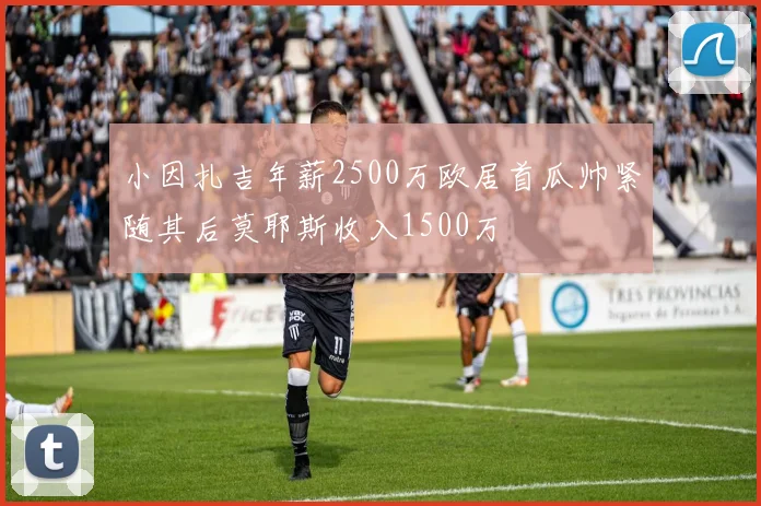 小因扎吉年薪2500万欧居首瓜帅紧随其后莫耶斯收入1500万